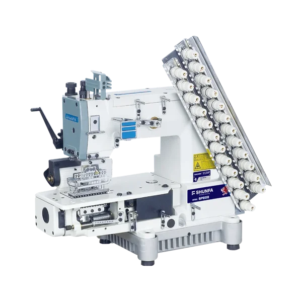 چرخ خیاطی دوازده سوزنه دینام سرخود شونفا مدل SF008-12064P